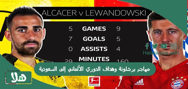 مهاجم برشلونة وهداف الدوري الألماني إلى السعودية!! هذا كيف تركته أندية رباعي الصندوق؟ 1 مهاجم برشلونة وهداف الدوري الألماني إلى السعودية