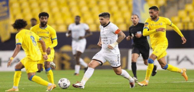 النصر يهدد فرصة الوحدة في التشبس بالجولة 13 من دوري روشن.. كاسترو يتخذ قرارات جديدة وحاسمة 1 النصر يهدد فرصة الوحدة في التشبس بالجولة 13 من دوري روشن