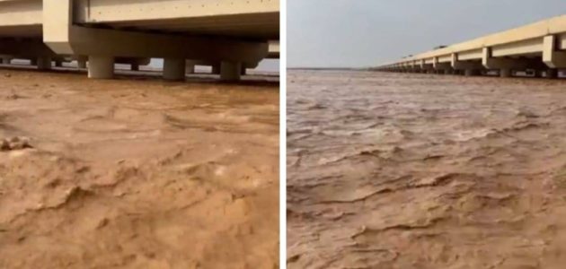 أعقد الشعب والروافد في أكبر الأودية بالجزيرة العربية! هكذا يتم تصريف سيول نجد.. مررررعبة 1 جبال العيص تتجمل في شتاء السعودية