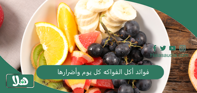 فوائد أكل الفواكه كل يوم وأضرارها 1 فوائد أكل الفواكه كل يوم وأضرارها