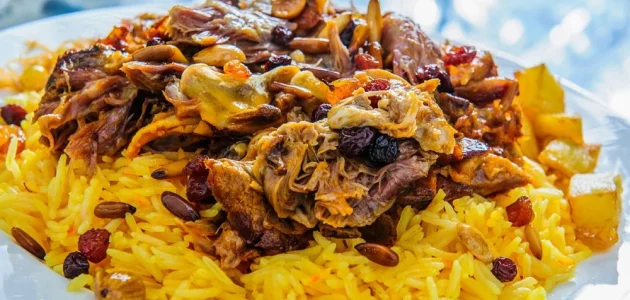 إفطار رمضاني سعودي | طريقة عمل الكبسة باللحم على أصولها مع دقوس الكبسة مثل المطاعم وألذ 1 الكبسة باللحم