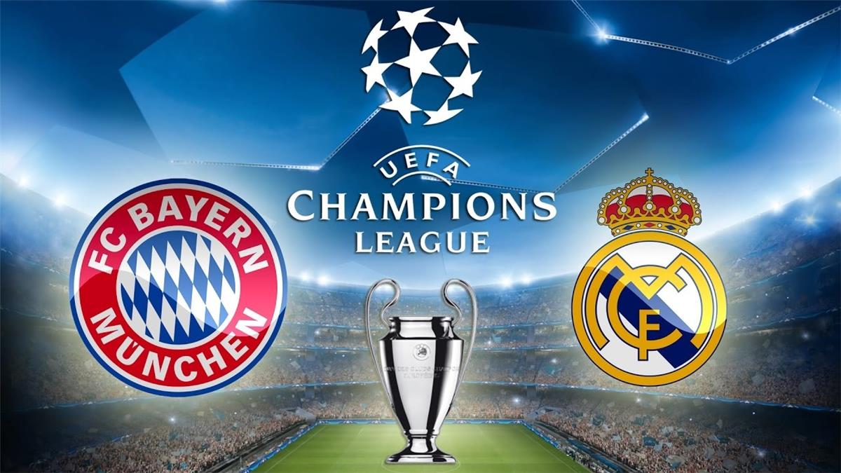 مجانًا | تردد القنوات المجانية الناقلة لمباراة ريال مدريد وبايرن ميونخ اليوم في هذا الموعد 1 مباراة ريال مدريد وبايرن ميونخ