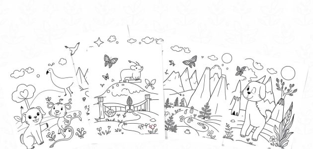 صور رسومات تلوين رياضة 2025 مسائل رياضيات للأطفال 1 رسومات تلوين رياضة