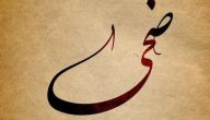 زخرفة اسم ضحى وحكم التسمية بهذا الاسم