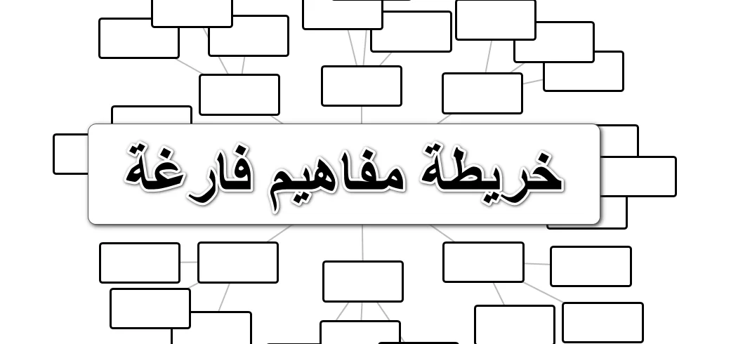 تحميل خريطة مفاهيم فارغة pdf 1 تحميل خريطة مفاهيم فارغة